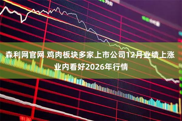 森利网官网 鸡肉板块多家上市公司12月业绩上涨 业内看好2026年行情