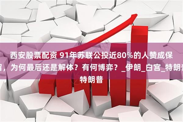 西安股票配资 91年苏联公投近80%的人赞成保留，为何最后还是解体？有何博弈？_伊朗_白宫_特朗普